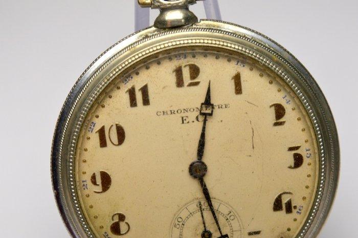 Chronometre EC - mechanical pocket watch - 1900-1949, Bijoux, Sacs & Beauté, Montres | Hommes