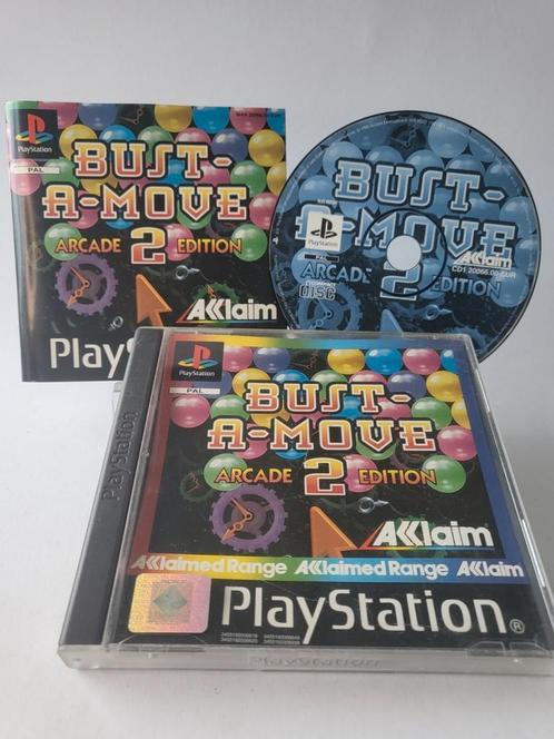 Bust a Move 2 Arcade Edition Playstation 1, Games en Spelcomputers, Games | Sony PlayStation 1, Zo goed als nieuw, Ophalen of Verzenden