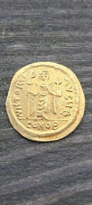 Byzantijnse Rijk. Phocas (602-610 n.Chr.). Solidus, Postzegels en Munten, Munten | Europa | Niet-Euromunten