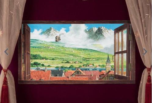 Hayao Miyazaki Wall Window Howls Moving Castle Exclusief, Boeken, Strips | Comics