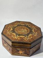 Doos - Hout - Mooi houten kistje, Antiek en Kunst