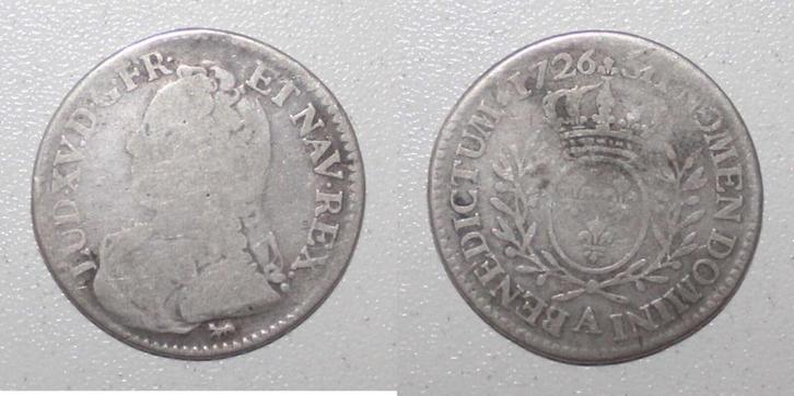 1/5 écu France Frankreich Gad 298 Ludwig Xv 1/5 Ecu Mit O.., Postzegels en Munten, Munten | Europa | Niet-Euromunten, België, Verzenden