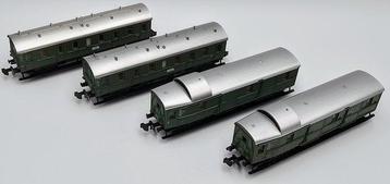 Minitrix N - 3059 / 3060 - Wagon de passagers pour trains