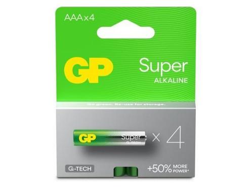Veiling - 5x GP Super Alkaline AAA batterijen 4-pack, Computers en Software, Accu's en Batterijen, Nieuw