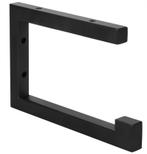 Differnz Handdoekdrager 23 x 15 cm zwart, Huis en Inrichting, Badkamer | Badtextiel en Accessoires, Nieuw