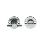 WC slot rond 42x2mm geborsteld RVS - met vrij/bezet indic..., Doe-het-zelf en Bouw, Ophalen of Verzenden, Nieuw, Slot