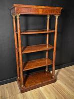 Bibliothèque - Acajou, Ronce de noyer - Bibliothèque à jour