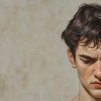 Joseph Coni (XX-XXI) - Imbarazzo, Antiek en Kunst, Kunst | Schilderijen | Modern