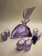 Karaf (7) - Kristal - Neodym, Antiek en Kunst, Antiek | Glaswerk en Kristal