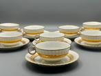 Bernardaud & Co. Limoges - Koffieservies voor 8 (19) - Goud,