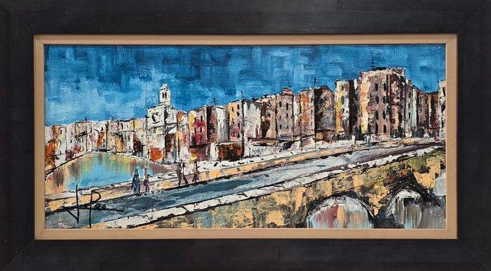 Escuela catalana (XX) - Girona, Antiek en Kunst, Kunst | Schilderijen | Klassiek