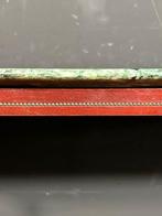 Wandtafel - Hout, Marmer, Messing - Elegante en fijne, Antiek en Kunst