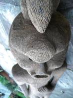 Figuur - Begrafenispaal - Hout - Bongo - 144 cm - groot -