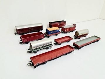 Märklin H0 - Modeltrein goederenwagon (10) - Goederenwagons