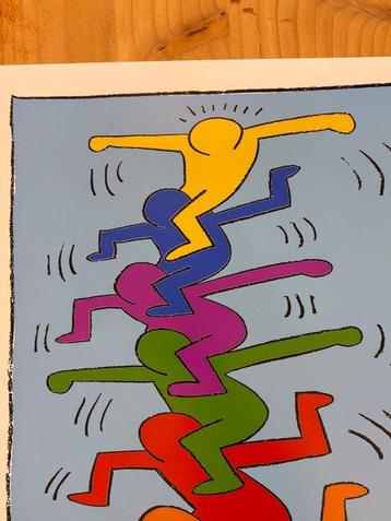 Keith Haring (after) - Seven Person Stack / New York 80s