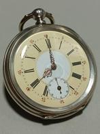 Silber Taschenuhr - Schlüsselaufzug - 1850-1900