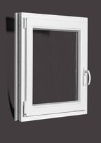 PVC raam draai kiep b80xh80 cm wit, Doe-het-zelf en Bouw, Glas en Ramen, Gevelraam of Ruit, 80 tot 120 cm, 80 tot 120 cm, Nieuw