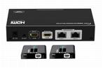 4K HDMI 2 poort extender + splitter over UTP  - Huismerk, Ophalen of Verzenden, Nieuw