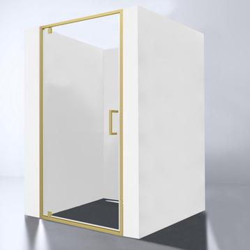 Nisdeur Best Design Nancy 90x200 cm Nano Glas 8 mm Mat Goud, Ophalen of Verzenden, Douche