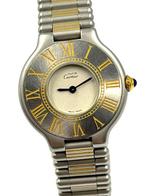 Cartier - Must de Cartier 21 - Zonder Minimumprijs - 9010 -, Handtassen en Accessoires, Horloges | Heren, Nieuw