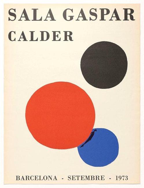 Alexander Calder, (after) - Sala Gaspar - Original, Antiek en Kunst, Kunst | Tekeningen en Fotografie