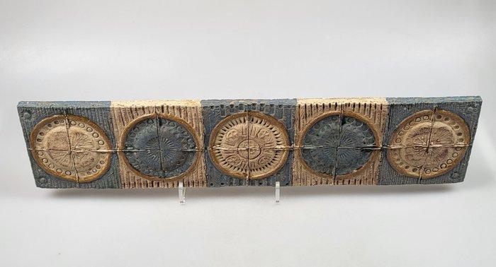 Tegel - Hans de Jong (1932-2011) - 1970-1980 - Keramische, Antiquités & Art, Antiquités | Verre & Cristal