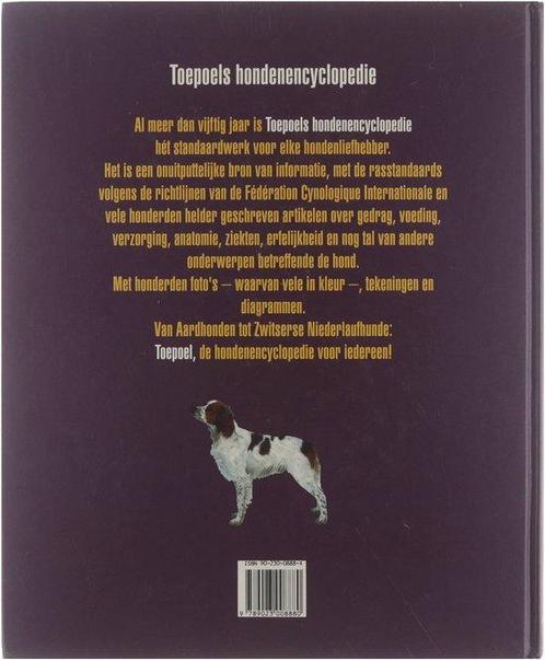 Toepoels hondenencyclopedie 9789023008880, Boeken, Dieren en Huisdieren, Gelezen, Verzenden
