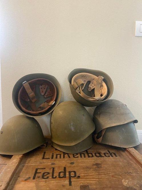 Italie - Casque militaire - Lot de 7 casques M33 de larmée, Verzamelen, Militaria | Algemeen