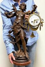 Louis Moreau (1855-1919) Art Nouveau - sculptuur, met, Antiek en Kunst