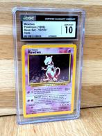 Pokémon - 1 Graded card - Mewtwo #10 / 102 - Vintage - 1999, Hobby en Vrije tijd, Verzamelkaartspellen | Pokémon, Nieuw