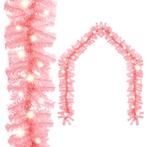 vidaXL Guirlande de Noël avec lumières LED 10 m Rose, Divers, Verzenden, Neuf