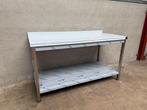 Inomak Heavy Duty werktafel 160 cm, Zakelijke goederen, Ophalen of Verzenden, Nieuw in verpakking, Inox Meubilair