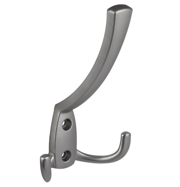 Differnz hoed/jashaak dubbel gunmetal, Huis en Inrichting, Woonaccessoires | Kapstokken, Nieuw, Overige materialen