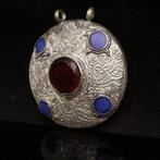 Zilveren billon - Hanger - Islamitisch amulet (Hirz)