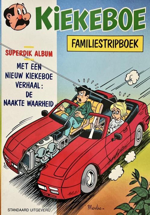 Kiekeboe familiestripboek 9789002193170, Livres, BD, Envoi