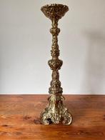 Kandelaar - Koper - Zware Kerkkandelaar - 76 cm - 6 kg, Antiek en Kunst
