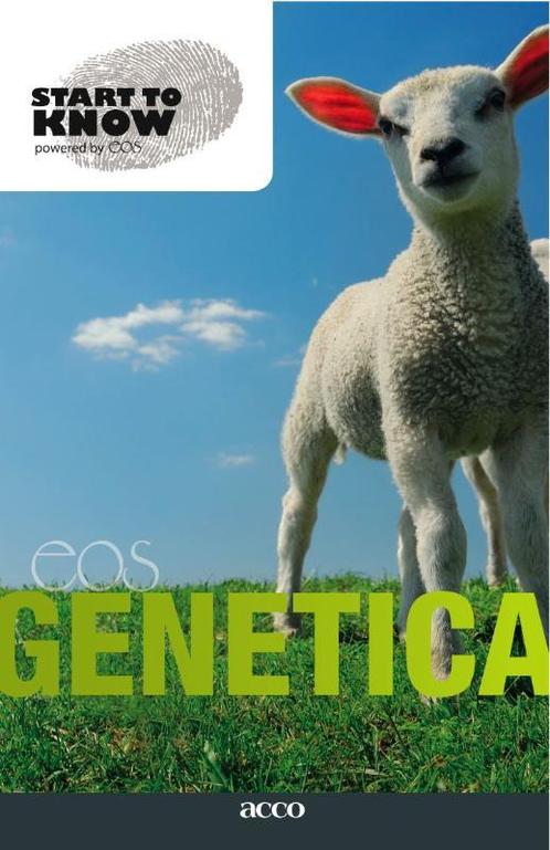Genetica / Start to Know 9789033481048, Boeken, Wetenschap, Zo goed als nieuw, Verzenden
