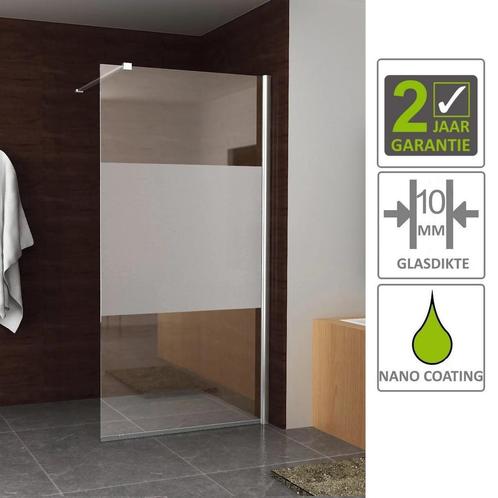 Aanbieding: BWS Douchewand Reno | Middenband | NANO Coating, Doe-het-zelf en Bouw, Sanitair, Douche, Nieuw, Ophalen of Verzenden