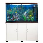 Aquarium 300 L Wit + Meubel - Starterset - Zwart grind, Dieren en Toebehoren, Verzenden, Nieuw