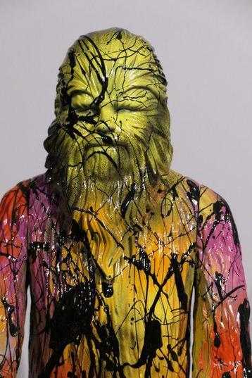 RichART - Chewbacca version graffiti - XXL Size : 52 cm
