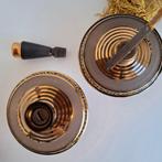 Bouteille de parfum (2) - Verre, Métal