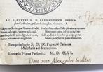 Copernico / Sculteto - Chronographia - 1546