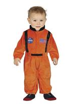 Astronauten Pak Oranje Baby, Kinderen en Baby's, Carnavalskleding en Verkleedspullen, Nieuw, Verzenden
