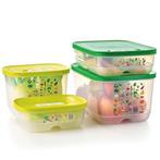 Tupperware VentSmart Koelkastdoos doos frigo Set 4-delig, Maison & Meubles, Cuisine| Tupperware, Verzenden
