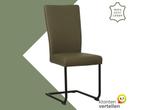 Leren eetkamerstoel Dry - Toledo Olive (olijf/goen) -, Ophalen of Verzenden