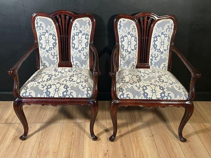 Fauteuil (2) - Hout, Antiek en Kunst, Curiosa en Brocante