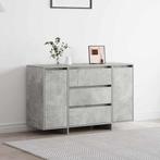 vidaXL Sideboard Beton Grijs 120x41x75 cm Geengineerd Hout, Verzenden, Nieuw