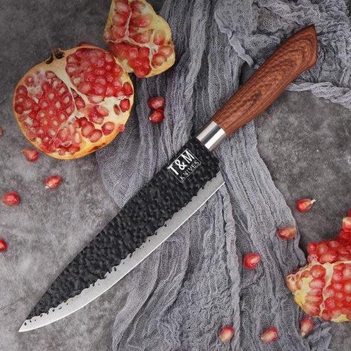 Tweedekans | T&M Knives Japans Keukenmes Woods 32cm -, Huis en Inrichting, Keuken | Keukenbenodigdheden, Ophalen of Verzenden