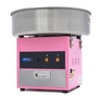 Suikerspinmachine | RVS | Roze | RVS pan | 1.1kW (230V) |, Verzenden, Nieuw in verpakking