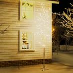 vidaXL Berkenboom LED 672 LEDs warmwit 400 cm wit, Verzenden, Nieuw